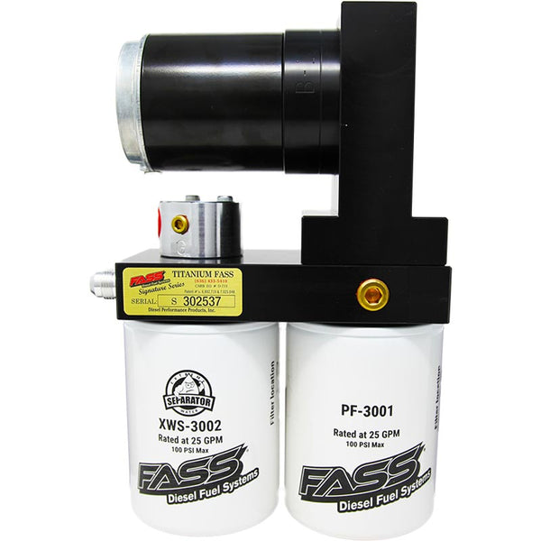 FASS TITANIUM SIGNATURE SERIES TS D12 165G FUEL SYSTEM