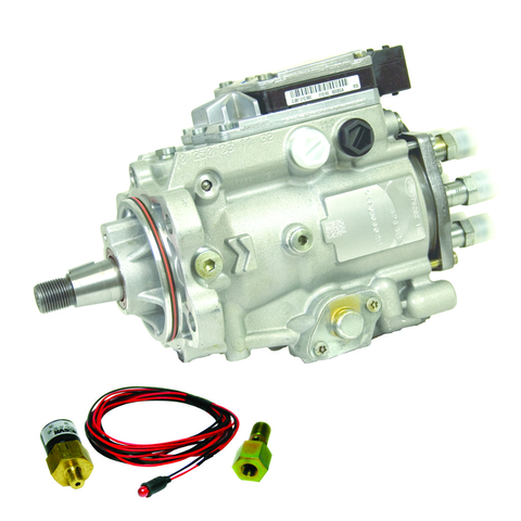 BD Diesel 1050038 VP44 Injection Pump - Dodge 2000-2002 24-valve 245hp HO 6-spd Man c/w LED Alarm