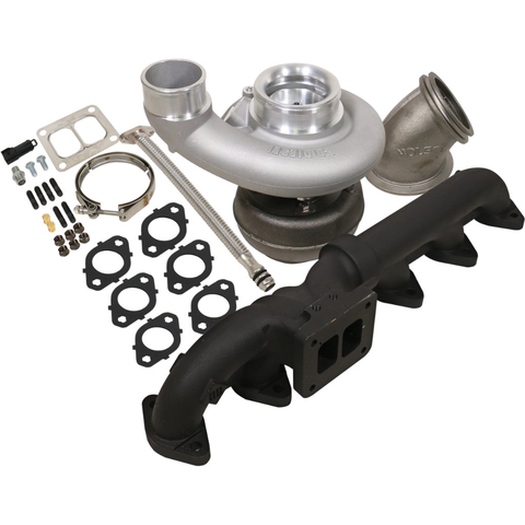 BD Diesel 1045176 Iron Horn 5.9L Cummins Turbo Kit S366SXE/80 0.91AR Dodge 2003-2007