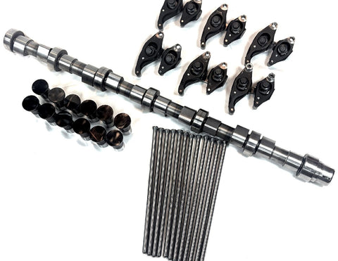 Hamilton Cams 07-CC-24V25-26 Flat Tappet Conversion Kit with Adjustable rockers 2025-2026 6.7 Cummins (This Kit removes the hydraulic roller lifters & makes them like the older Cummins) 07-CC-24V25+