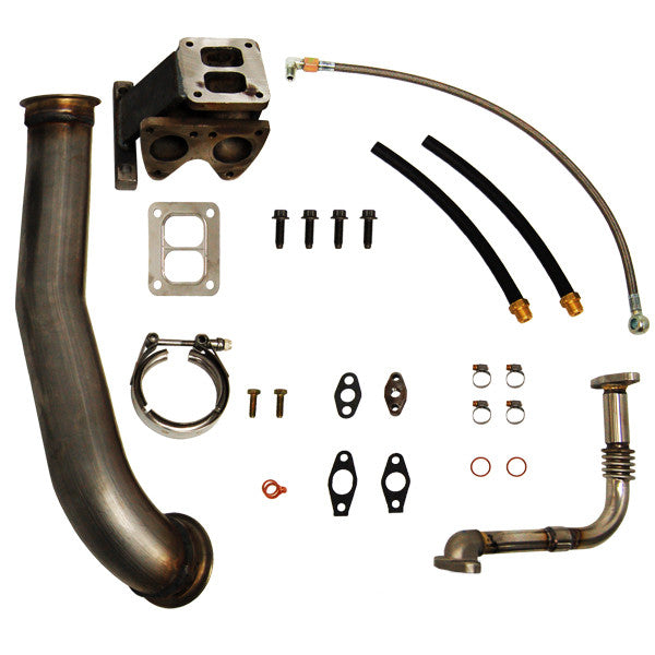 PPE 1160056 T4 Turbo Installation Kit   2006-2010  Chevy 6.6 Duramax