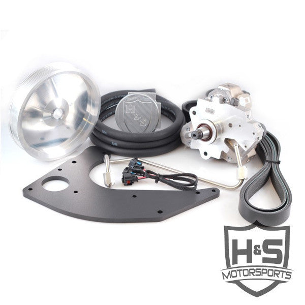 H&S Motorsports 121001-1  (Aluminum) Dual High Pressure Fuel Kit  2011-2019 6.7 Powerstroke