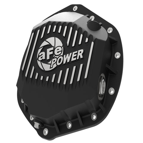 AFE 46-70392 Pro Series Rear Differential Cover Black w/ Machined Fins   	 Dodge Cummins 2014-2018