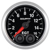 Auto Meter Elite Series  5646   2-1/16" PYROMETER, 0-1600 °F,  (Changes to 7 Different Colors)