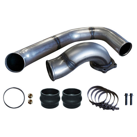 Pusher Intake System for 2008-2010 Ford 6.4L Powerstroke   (Bare No Paint)