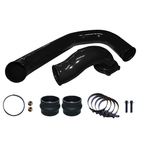 Pusher Intake System for 2008-2010 Ford 6.4L Powerstroke   (Black)