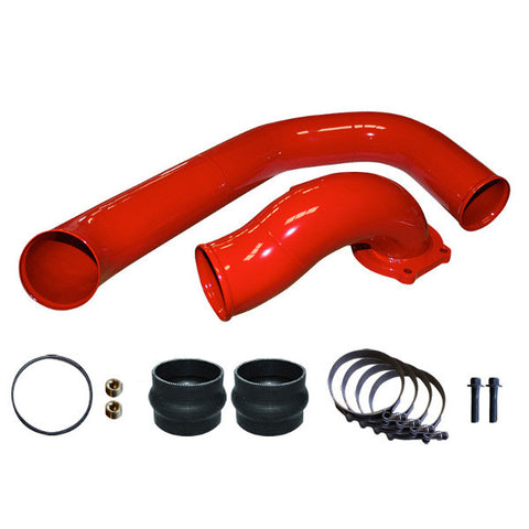 Pusher Intake System for 2008-2010 Ford 6.4L Powerstroke   (Red)