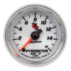Auto Meter C2 7144  2-1/16" PYROMETER, 0-1600 °F,