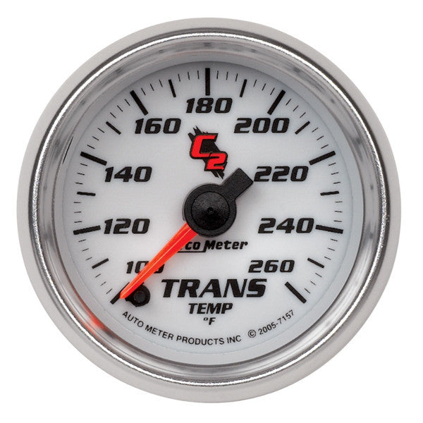 Auto Meter C2  7157   2-1/16" TRANSMISSION TEMPERATURE, 100-260 °F