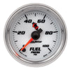 Auto Meter C2  7163   2-1/16" FUEL PRESSURE, 0-100 PSI,