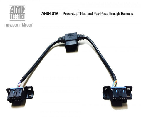 AMP 76404-01A Research Pass Through OBD II Harness  AMP-76404-01A