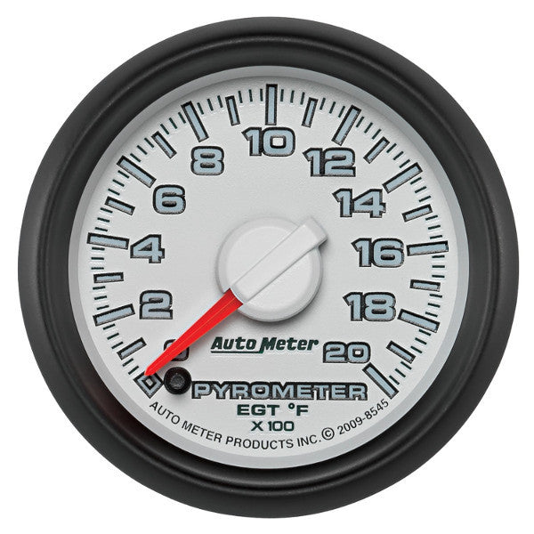 Auto Meter  8545 2-1/16" PYROMETER, 0-2000 °F, GEN 3 DODGE FACTORY MATCH