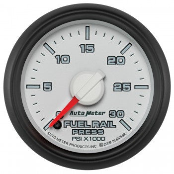 Auto Meter  8586 2-1/16" FUEL RAIL PRESSURE, 0-30K PSI, GEN 3 DODGE 5.9 Cummins FACTORY MATCH