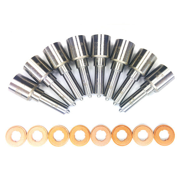 Dynomite Diesel Products  DDP High Flow Injector Nozzle Set (50HP-75HP-COMP-SUPERMENTAL)  2004.5-2005 LLY Chevy/GMC Duramax