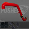 Pusher Max HD Charge Tube for 2011- 2016 Duramax LML Trucks   (Red)
