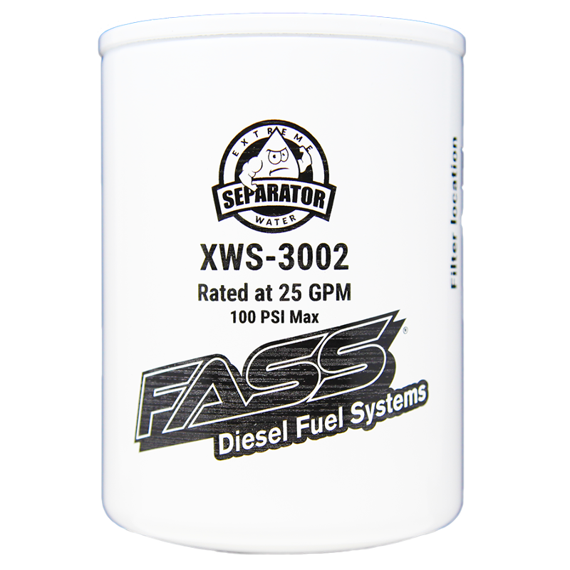 FASS Titanium Series Fuel Water Separator  Replacement  XWS-3002