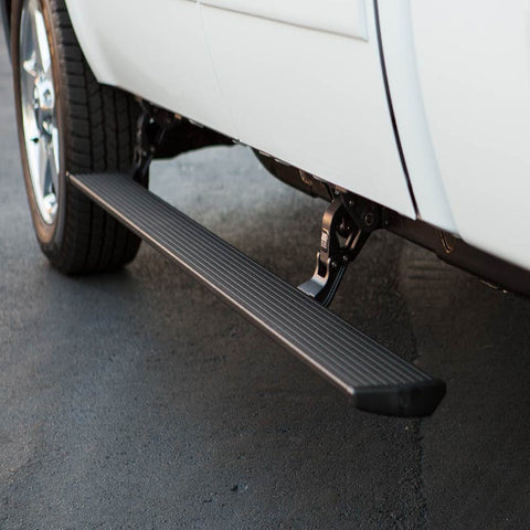 AMP Research PowerStep Running Boards (Black) - 75126-01A 2007-2014 Chevy Duramax  Silverado/GMC Sierra Crew/Extended Cab 2500/3500 HD