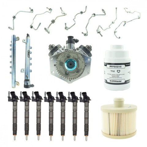 ( Industrial Injection 4G6101 2011-2016 6.6L DURAMAX LML BOSCH DISASTER KIT )  ( Fuel system replacement kit)