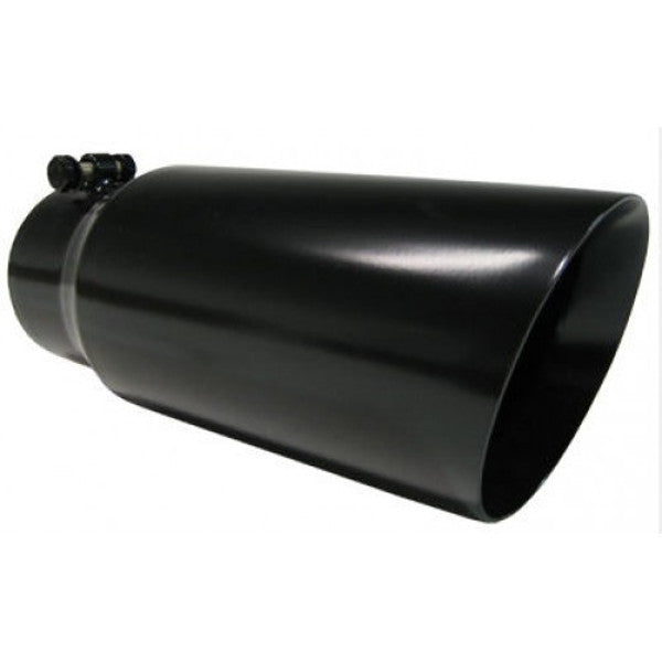 Pypes Performance 3" in X 5" out X 18" long Truck Tip BLACK EVT305B